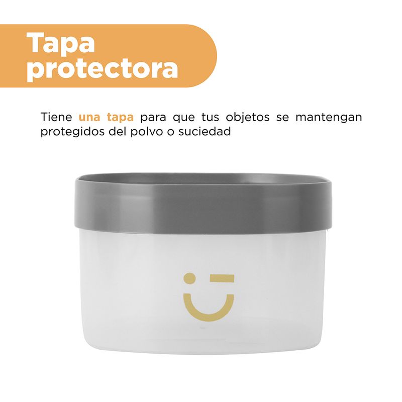 Organizador-de-pl-stico-serie-gris-peque-a-gris-oscuro-Silver-Gray-7-27693