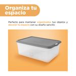Organizador-de-pl-stico-transparente-serie-gris-gris-oscuro-Silver-Gray-6-27698