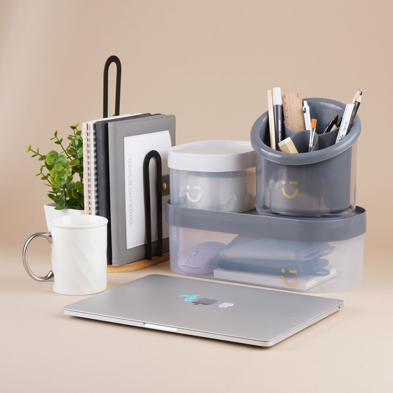 Organizador-de-pl-stico-de-3-compartimentos-serie-gris-gris-oscuro-Silver-Gray-3-27707
