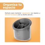 Organizador-de-pl-stico-de-3-compartimentos-serie-gris-gris-oscuro-Silver-Gray-5-27707