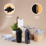 Tomatodo-de-pl-stico-botella-plegable-de-silicona-port-til-serie-silver-grey-de-700-ml-negro-Silver-Gray-7-27721