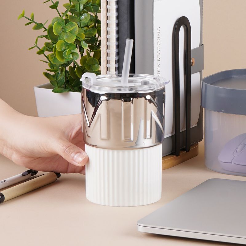 Taza-de-cer-mica-serie-gris-plata-con-popote-450ml-Silver-Gray-2-27724