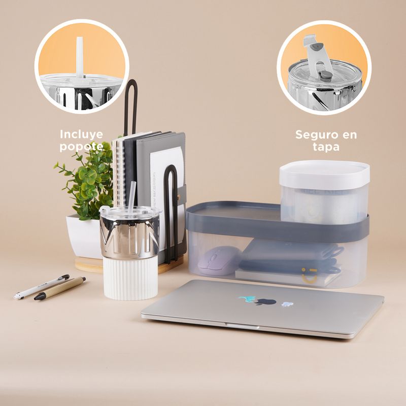 Taza-de-cer-mica-serie-gris-plata-con-popote-450ml-Silver-Gray-6-27724