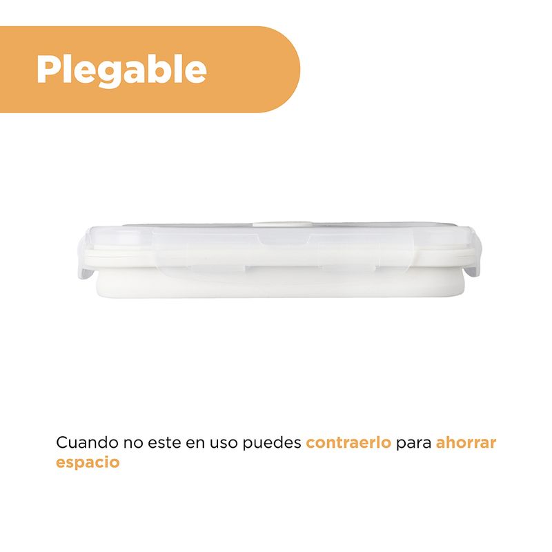 Taper-para-alimentos-plegable-de-silicona-gris-plateado-de-540-ml-cremoso-Silver-Gray-7-27735