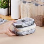 Taper-para-alimentos-plegable-de-silicona-de-540-ml-negro-Silver-Gray-3-27736