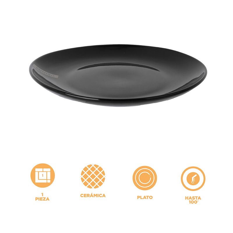 Plato-serie-gris-plateado-de-cer-mica-negra-Silver-Gray-4-27748
