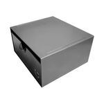 Organizador-de-pl-stico-de-cajones-de-una-sola-capa-de-la-serie-gray-peque-o-gris-oscuro-Silver-Gray-1-27691