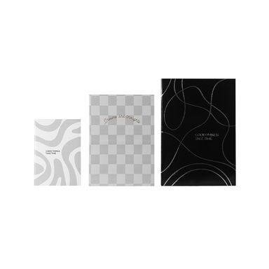 Set Libretas Silver & Gray 3 Piezas -  Silver Gray