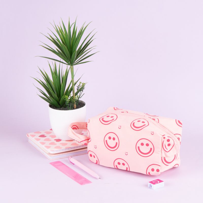 Cosmetiquera-miniso-rectangular-carita-feliz-rosa-Miniso-3-25889