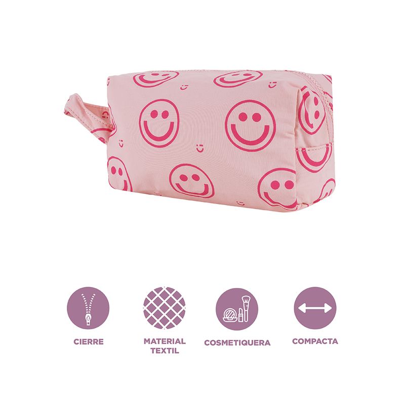 Cosmetiquera-miniso-rectangular-carita-feliz-rosa-Miniso-4-25889