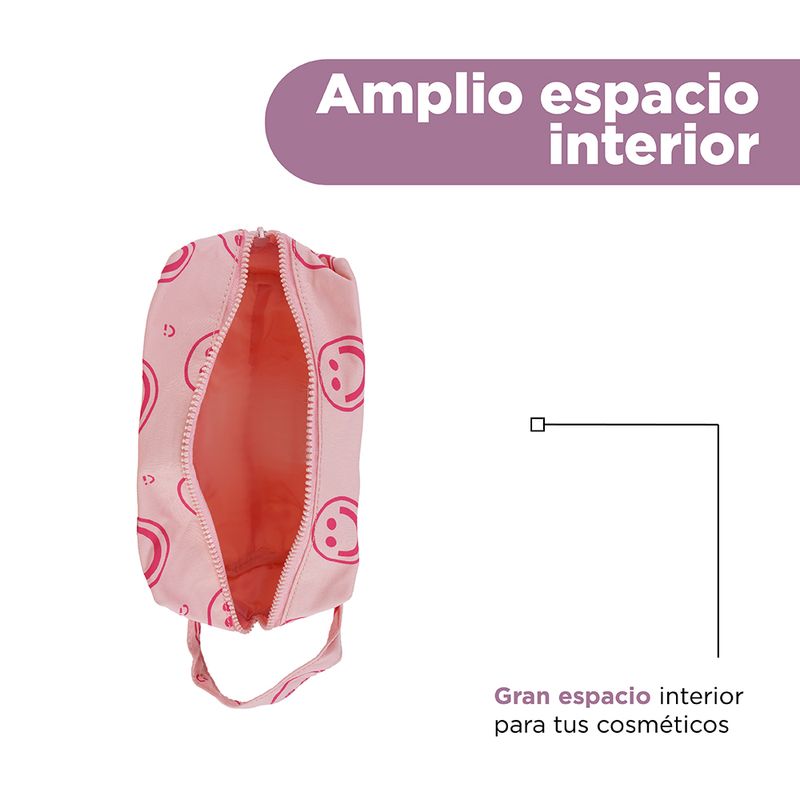 Cosmetiquera-miniso-rectangular-carita-feliz-rosa-Miniso-5-25889