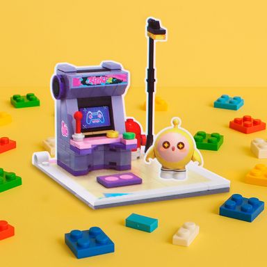 Bloques amarillo serie egg party -  Egg Party