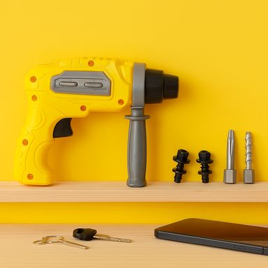Set para jugar caja de herramientas amarilla A serie miniso -  Miniso