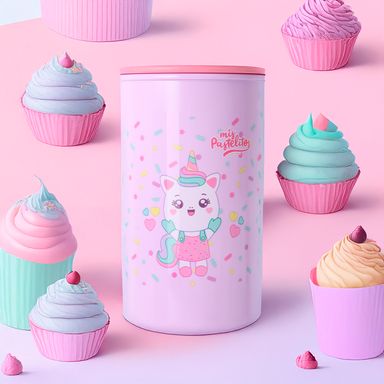Taper para alimentos mis pastelitos series 1200ml -  Mis Pastelitos