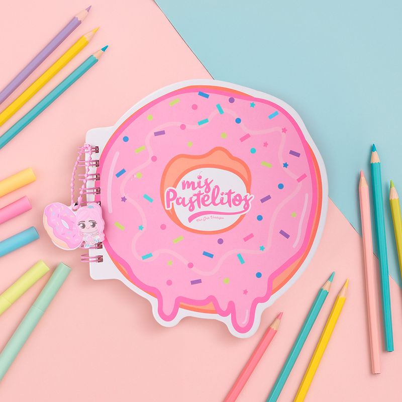 Donut-libro-encuadernado-con-alambre-80-hojas-serie-mis-pastelitos-Mis-Pastelitos-2-27881