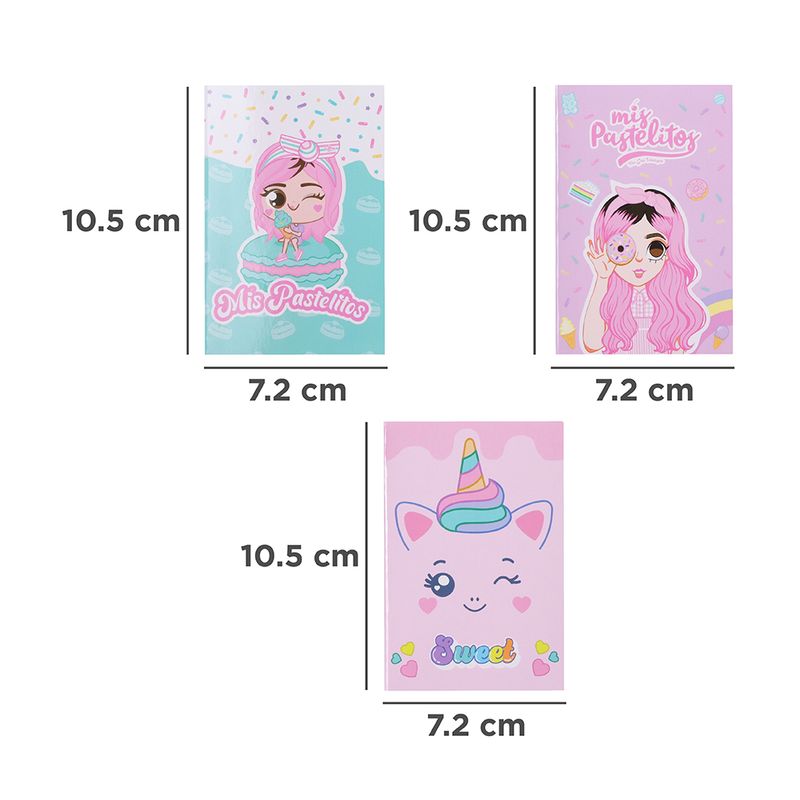 Set-de-libros-peque-os-encuadernados-con-puntadas-3x24-hojas-serie-mis-pastelitos-Mis-Pastelitos-4-27882