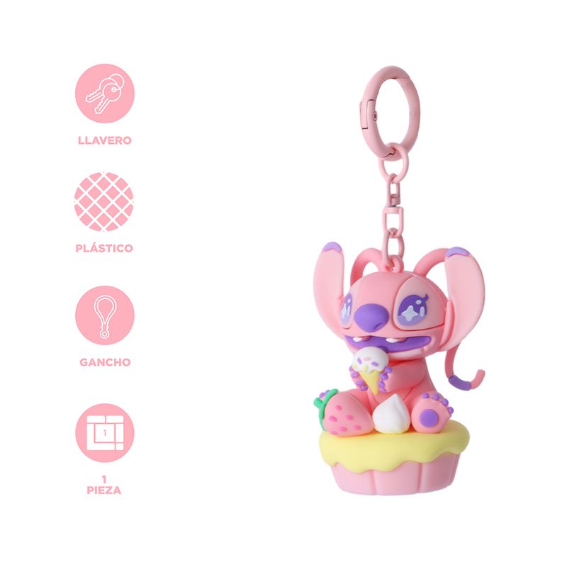 Llavero-3d-stitch-dinner-party-pastel-de-fresa-angel-Stitch-Dinner-Party-4-27963