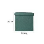 Organizador-de-tela-caja-de-almacenamiento-plegable-cuadrada-verde-Miniso-7-28260