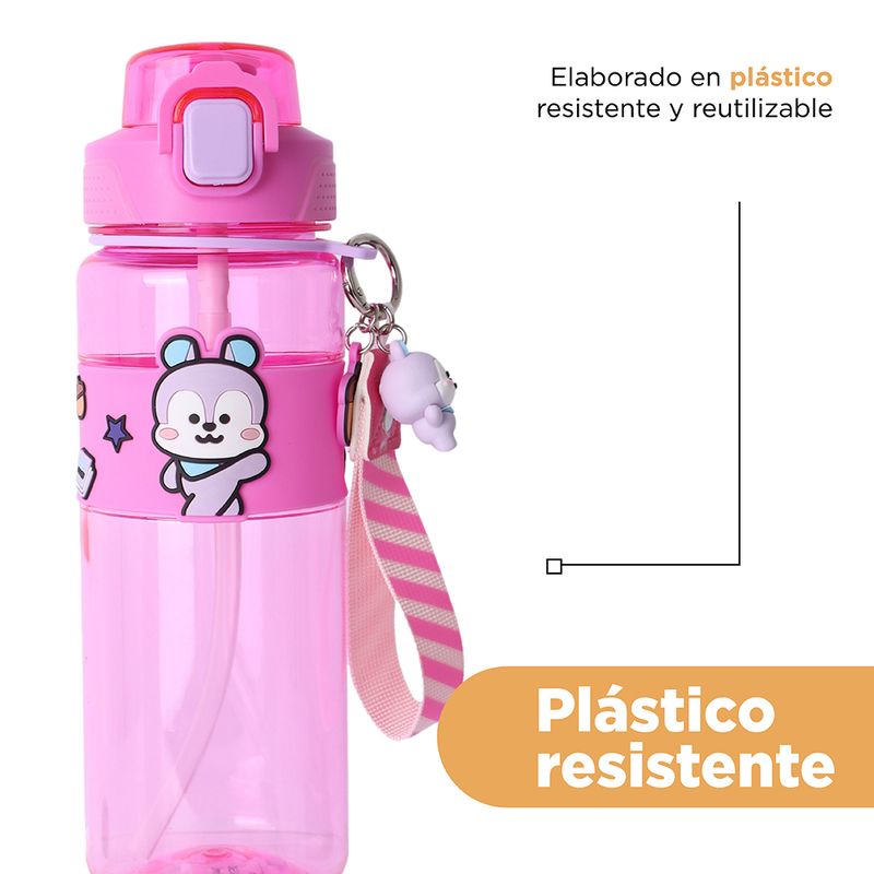Tomatodo-de-pl-stico-de-colecci-n-bt21-con-correa-y-funda-800-ml-mang-rosa-BT21-6-28265