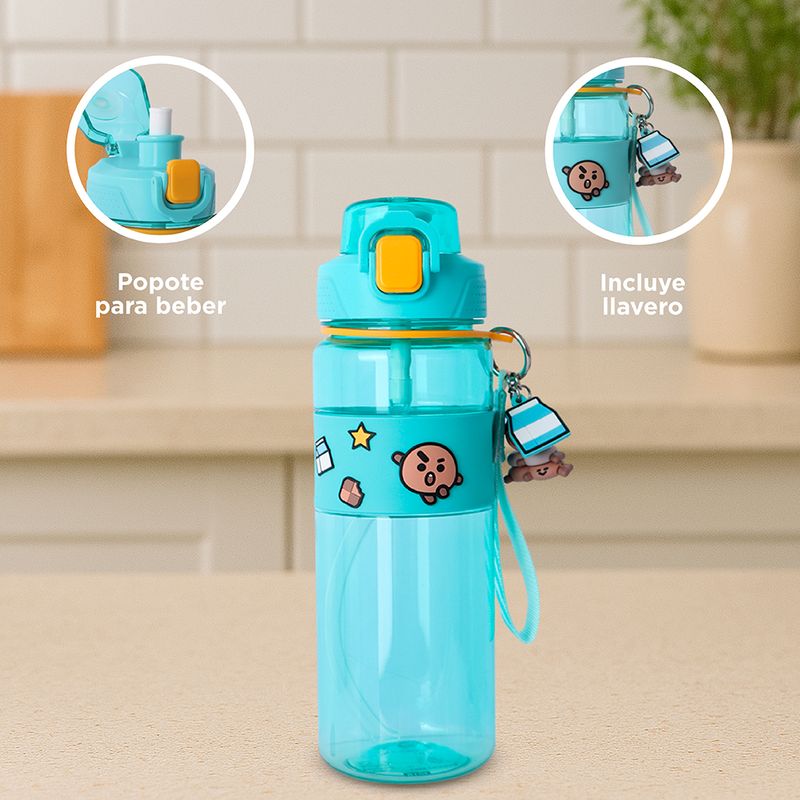 Tomatodo-de-pl-stico-de-la-colecci-n-bt21-con-correa-y-funda-800-ml-shooky-aqua-BT21-5-28266