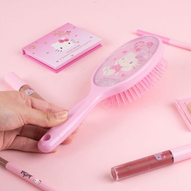 Peine para el cabello con cojín de diamantina hello kitty serie sanrio -  Sanrio