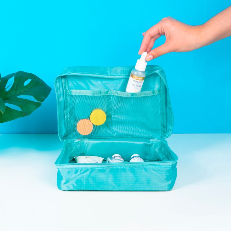 Organizador-de-viaje-sencillo-verde-Miniso-2-3724