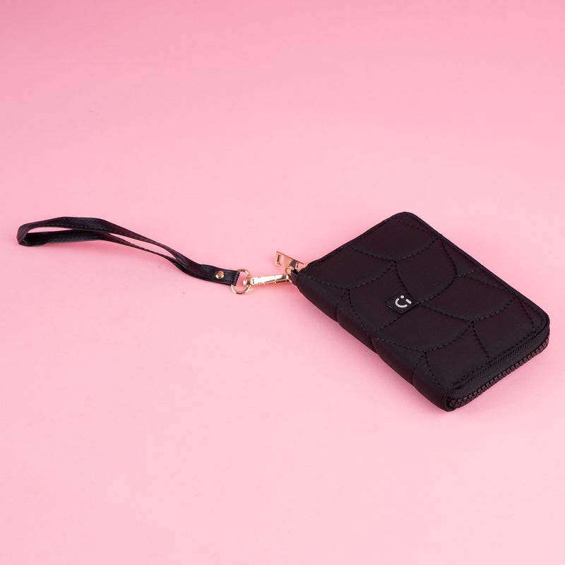 Cartera-mediana-para-mujer-miniso-serie-hojas-acolchado-negro-Miniso-7-28150