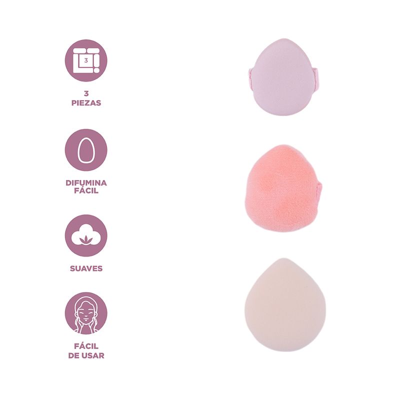 Mini-esponjas-de-maquillaje-peach-pink-series-3-piezas-Miniso-3-28164