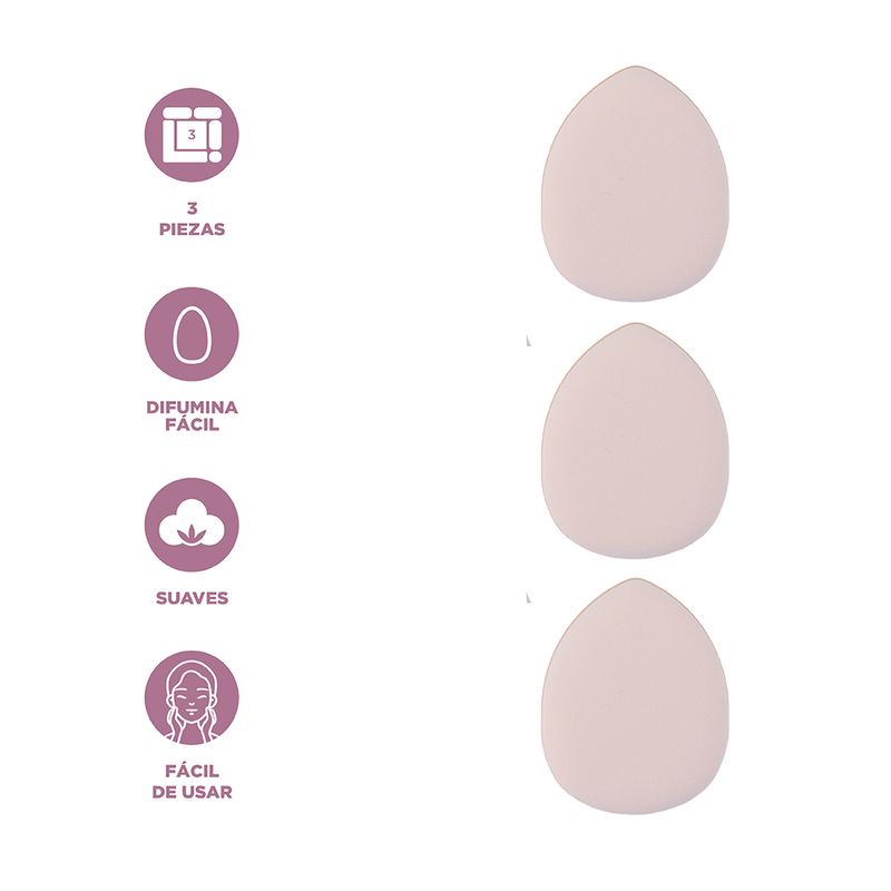 Mini-esponjas-de-maquillaje-peach-pink-series-3-piezas-Miniso-3-28166