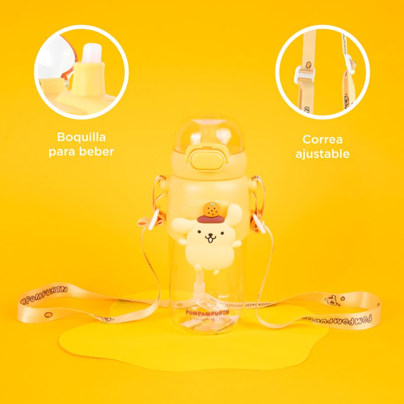 Tomatodo-de-pl-stico-de-agua-con-tapa-y-sorbete-600-ml-pompompurin-serie-sanrio-color-amarillo-Sanrio-6-28191