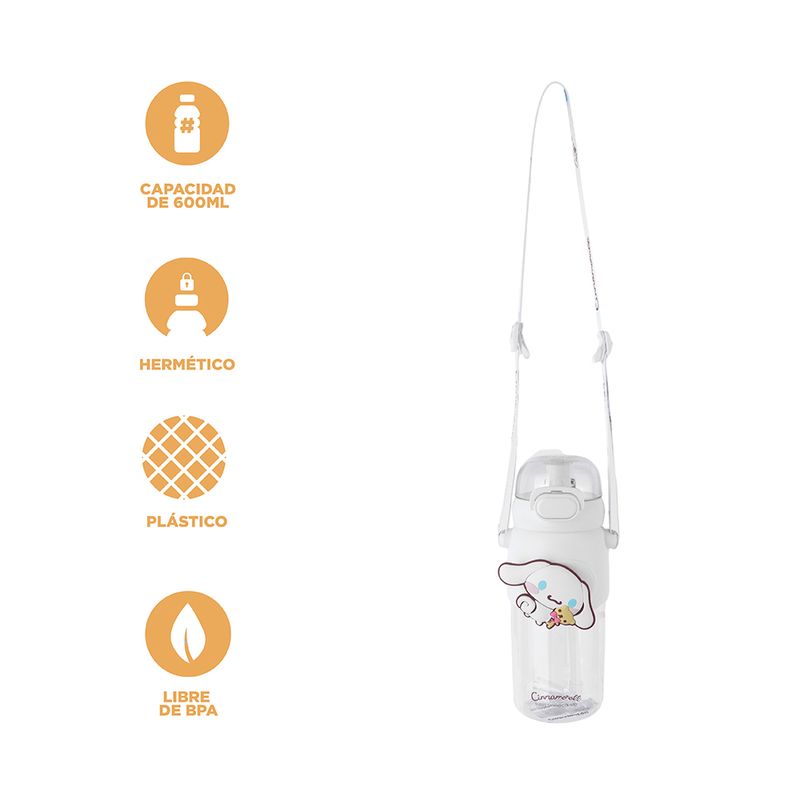 Tomatodo-de-pl-stico-de-agua-con-tapa-y-sorbete-600-ml-cinnamoroll-serie-sanrio-color-blanco-Sanrio-3-28193
