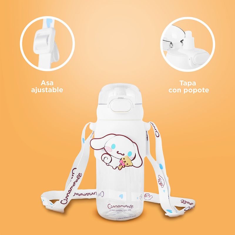 Tomatodo-de-pl-stico-de-agua-con-tapa-y-sorbete-600-ml-cinnamoroll-serie-sanrio-color-blanco-Sanrio-5-28193