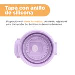 Tomatodo-de-pl-stico-de-agua-con-tapa-y-sorbete-600-ml-kuromi-serie-sanrio-color-morado-Sanrio-5-28194
