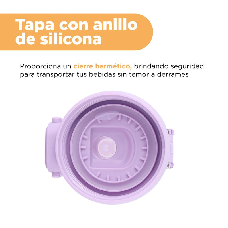 Tomatodo-de-pl-stico-de-agua-con-tapa-y-sorbete-600-ml-kuromi-serie-sanrio-color-morado-Sanrio-5-28194