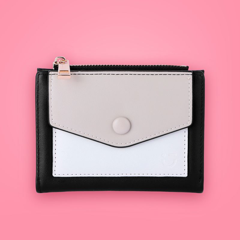 Cartera-corta-para-mujer-miniso-bloques-de-color-blanco-y-negro-Miniso-2-28200