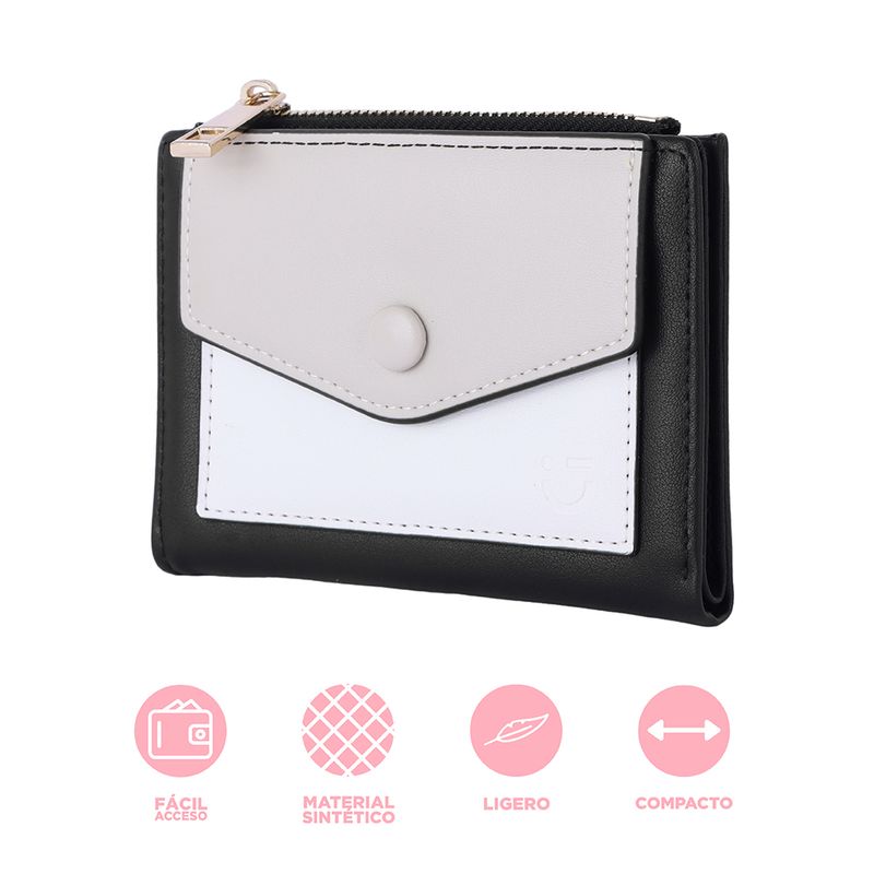 Cartera-corta-para-mujer-miniso-bloques-de-color-blanco-y-negro-Miniso-3-28200