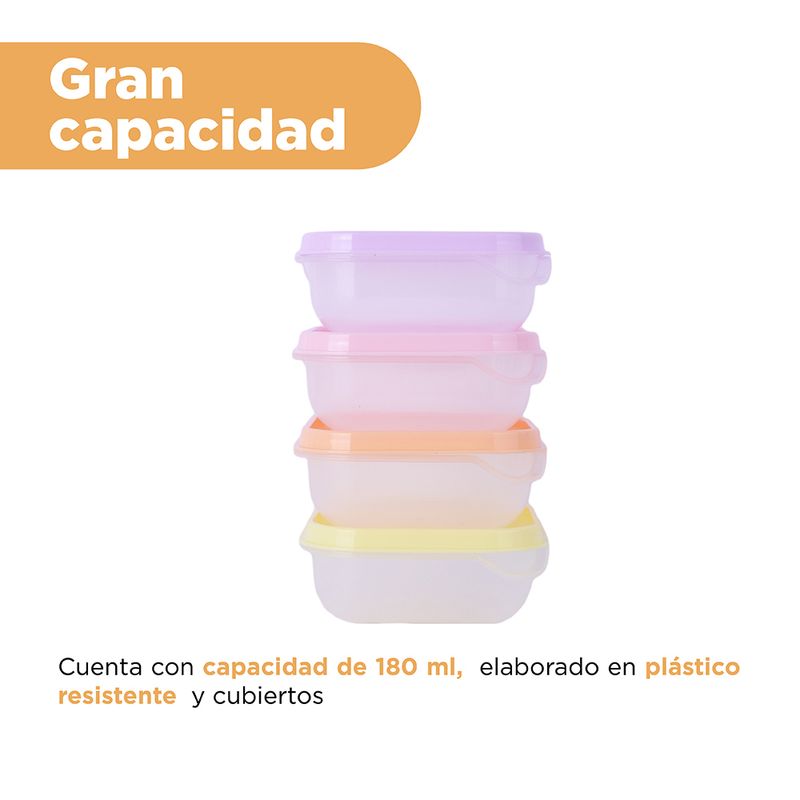 Taper-de-alimentos-de-colecci-n-colorida-cuadrado-4-piezas-180-ml-Miniso-6-28206