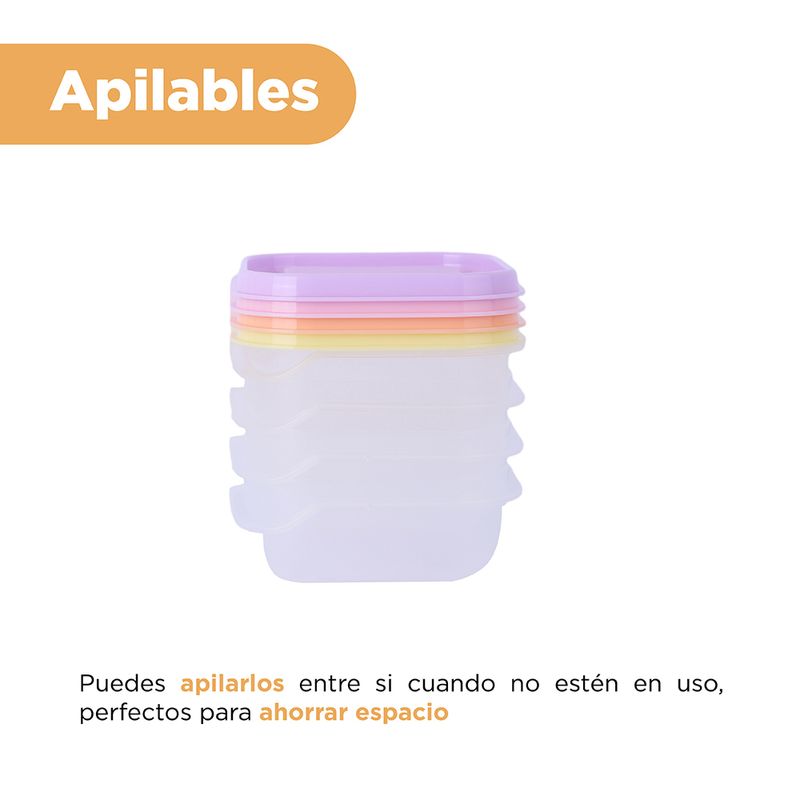 Taper-de-alimentos-de-colecci-n-colorida-cuadrado-4-piezas-180-ml-Miniso-7-28206