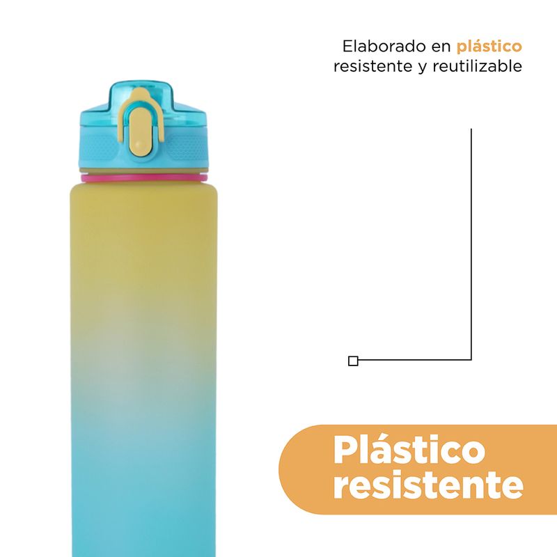 Tomatodo-de-pl-stico-colecci-n-colorida-degradado-con-correa-1-L-amarillo-y-azul-Miniso-6-28230
