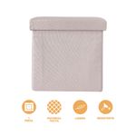 Organizador-de-tela-caja-de-almacenamiento-plegable-cuadrada-beige-Miniso-3-28264