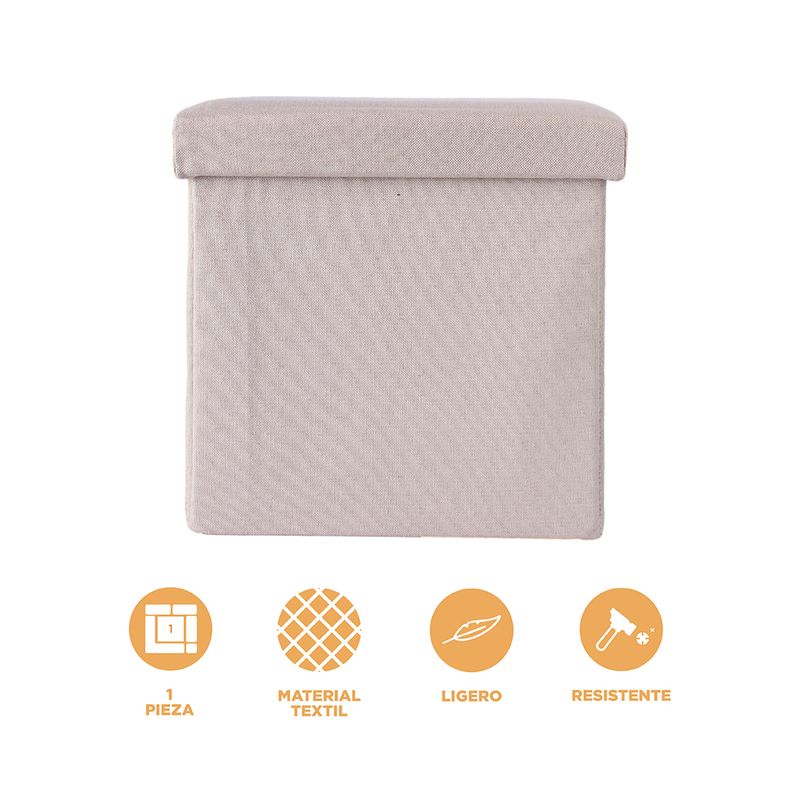 Organizador-de-tela-caja-de-almacenamiento-plegable-cuadrada-beige-Miniso-3-28264