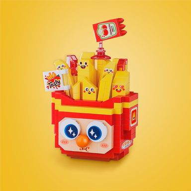 Bloques happy food papas fritas serie miniso -  Miniso