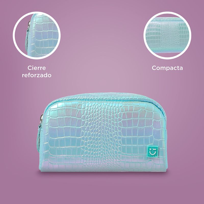 Cosmetiquera-craquelada-azul-plateado-Miniso-4-28366