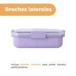 Taper-fiambrera-de-3-compartimentos-de-color-en-contraste-con-cuchara-1350-ml-p-rpura-Miniso-4-28380