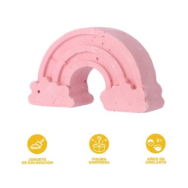 Blind box juguetes rainbow excavación arqueológica serie miniso -  Miniso