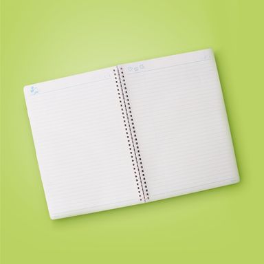 Cuaderno a4 encuadernado con alambre 60 hojas serie mickey mouse disney -  Disney