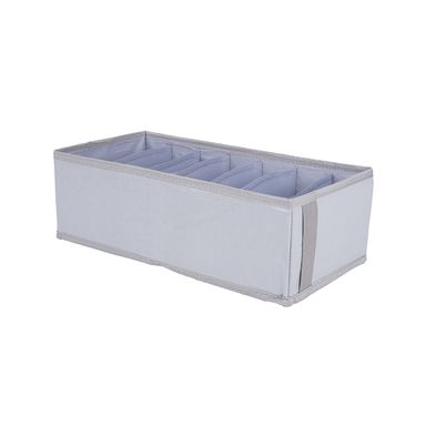 Organizador de tela organizador de ropa de 7 compartimentos gris -  Miniso