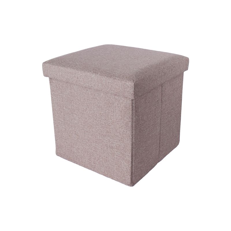 Organizador-de-tela-caja-de-almacenamiento-plegable-cuadrada-marron-Miniso-1-28263