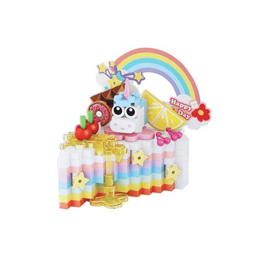 Bloques happy food crepe arcoíris serie miniso -  Miniso