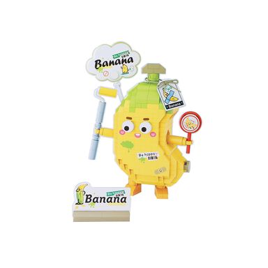Bloques happy food plátano serie miniso -  Miniso
